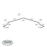 MasterRib® Ridge Cap - 29 ga. - 10'6"