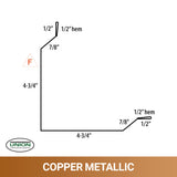 MasterRib® Outside Corner Trim - 29 ga. - 10'2"
