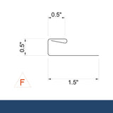 MasterRib® J Channel - 29 ga. - 10'2''