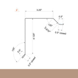 MasterRib® Residential Rake - 29 ga. - 10'2"