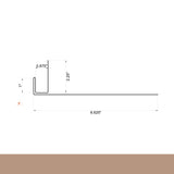 MasterRib® Overhead Door Trim