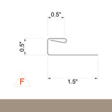 MasterRib® J Channel - 29 ga. - 10'2''