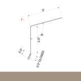 MasterRib® Eave Edge - 29 ga. - 10'2''