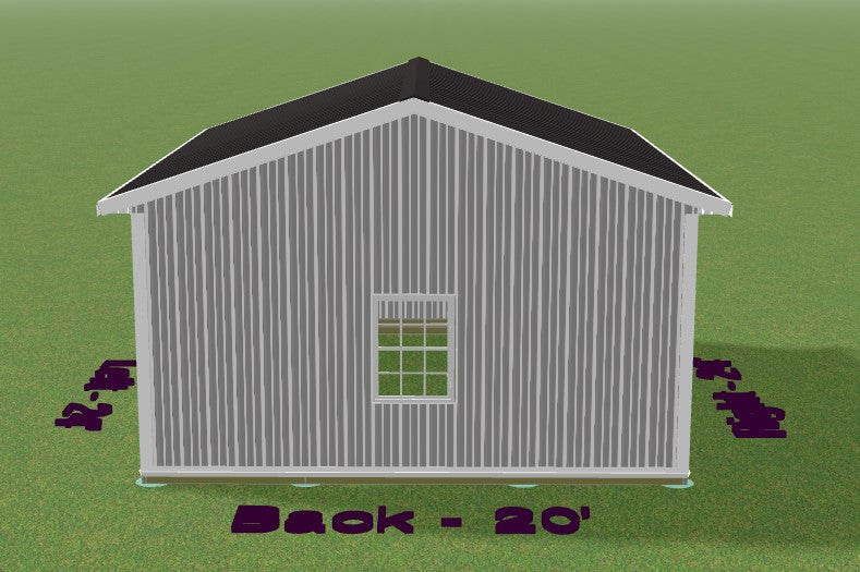 Pole Building Kit - 20x24x10