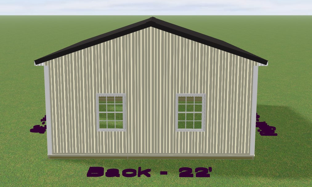 Pole Building Kit - 22x30x10