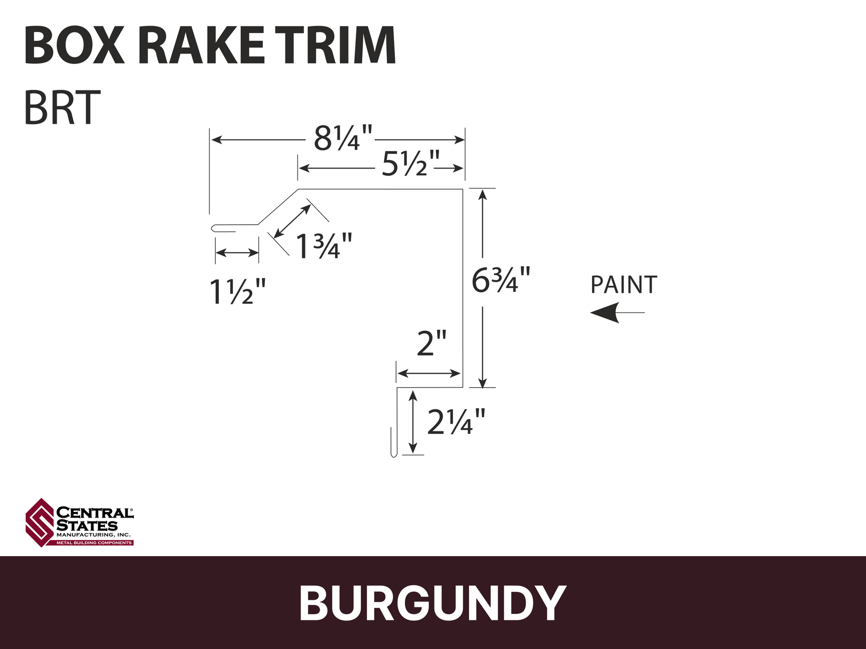 R-Loc™ Box Rake Trim