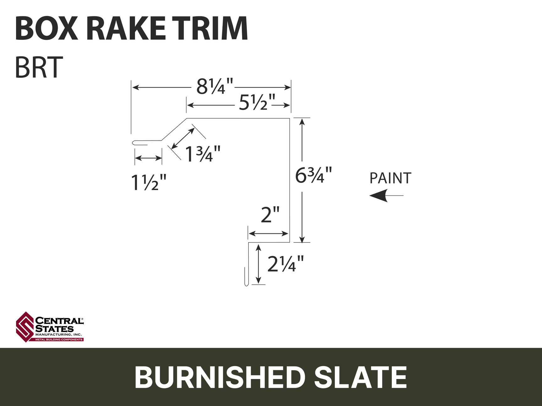 R-Loc™ Box Rake Trim