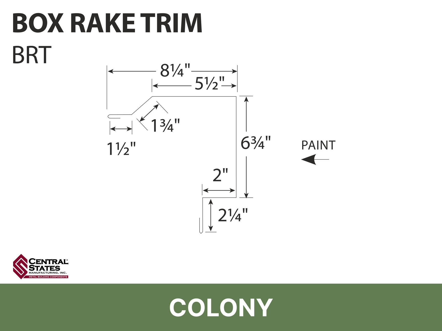 R-Loc™ Box Rake Trim