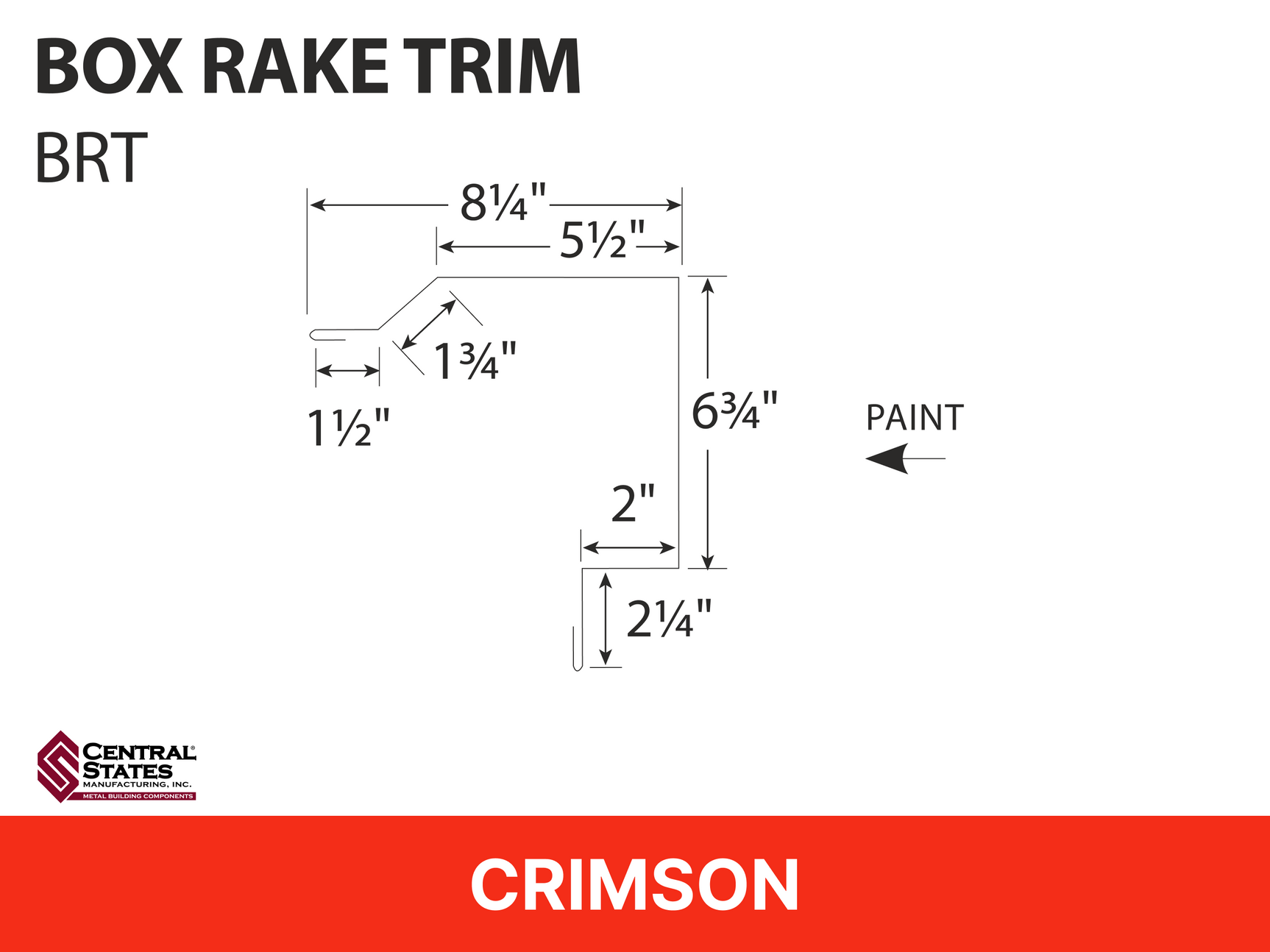R-Loc™ Box Rake Trim