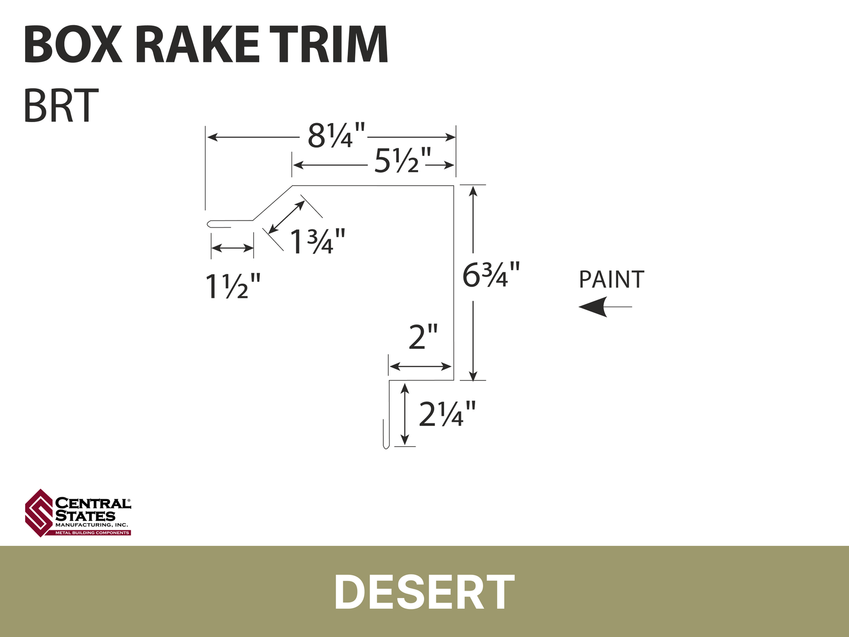 R-Loc™ Box Rake Trim