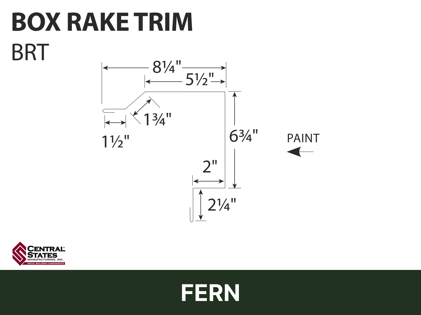 R-Loc™ Box Rake Trim