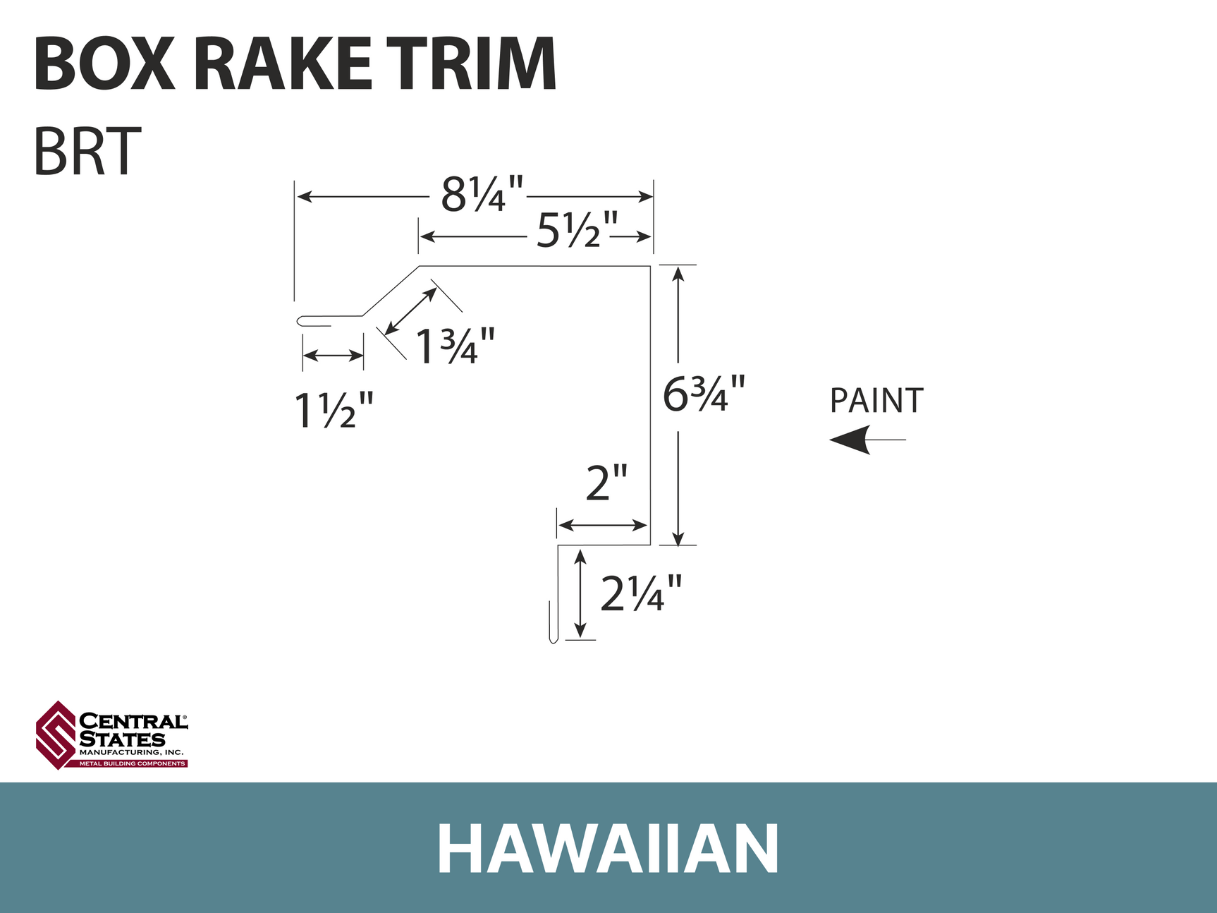 R-Loc™ Box Rake Trim