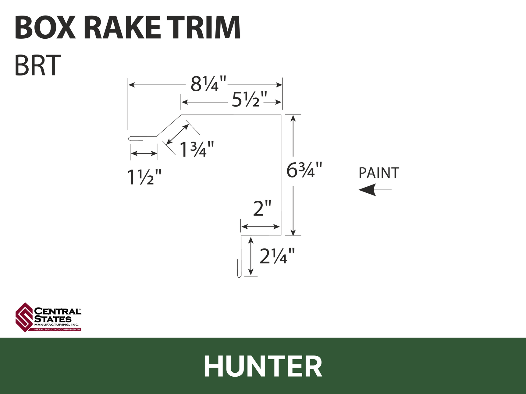 R-Loc™ Box Rake Trim
