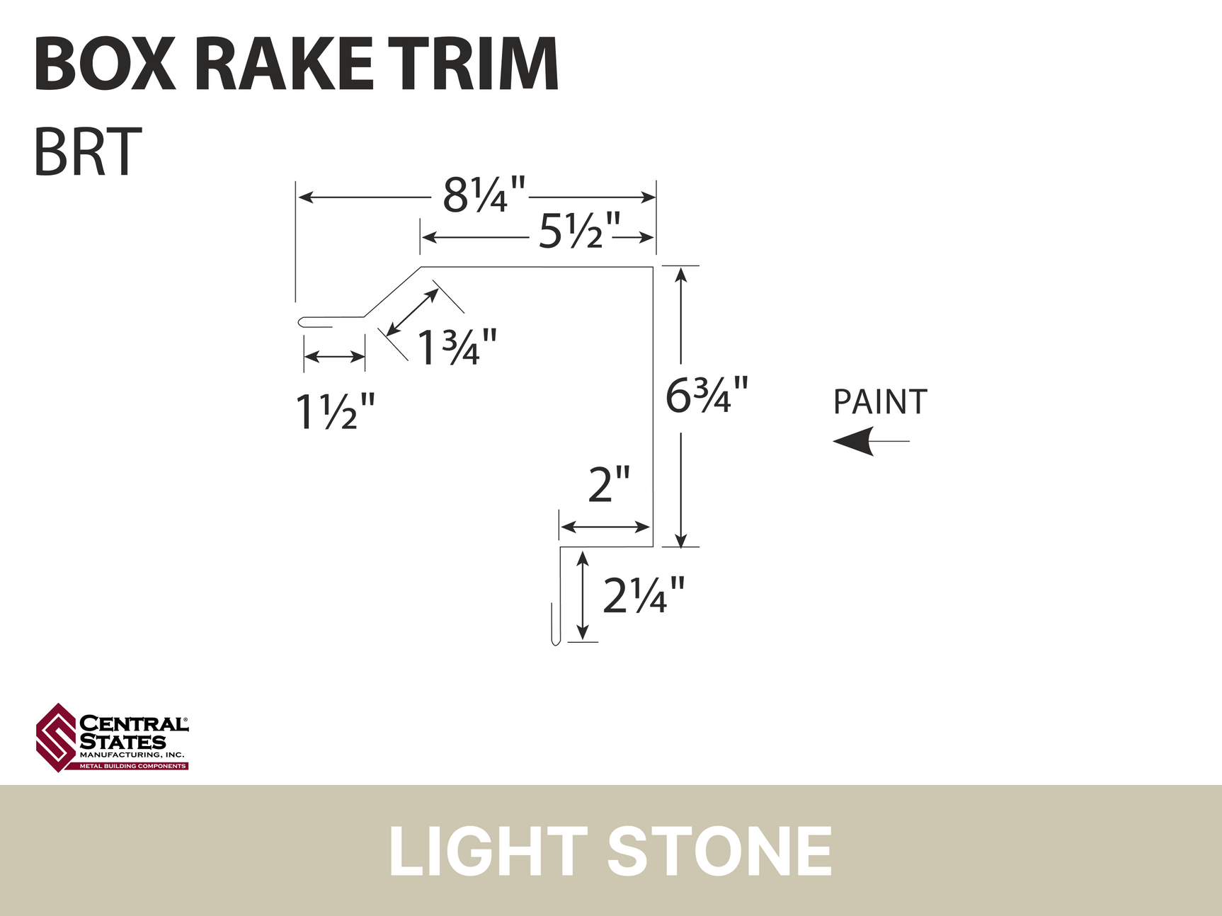 R-Loc™ Box Rake Trim