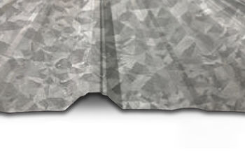 26 ga. Bare Galvalume Panel-Loc Plus™ Ribbed Metal Panel - 10', 12', 14', 16'