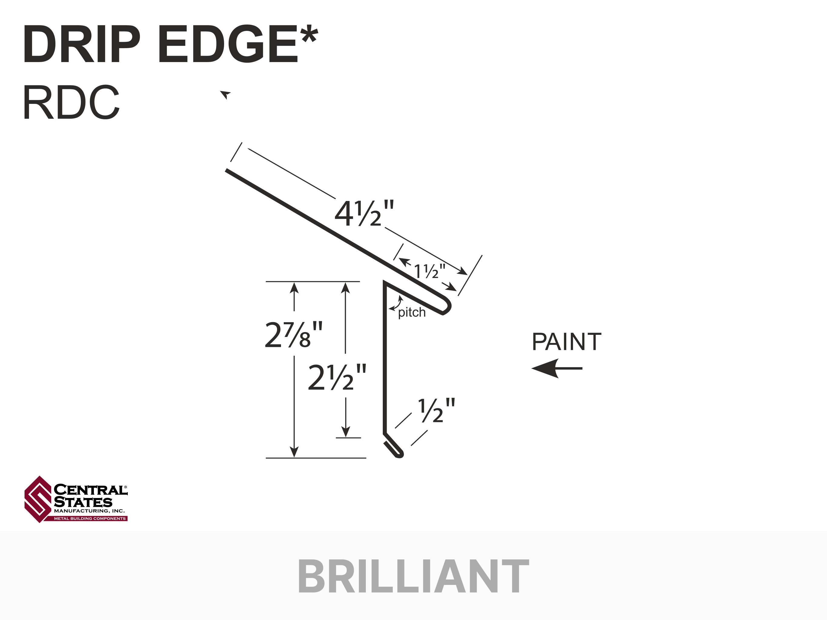 H-Loc™ Drip Edge