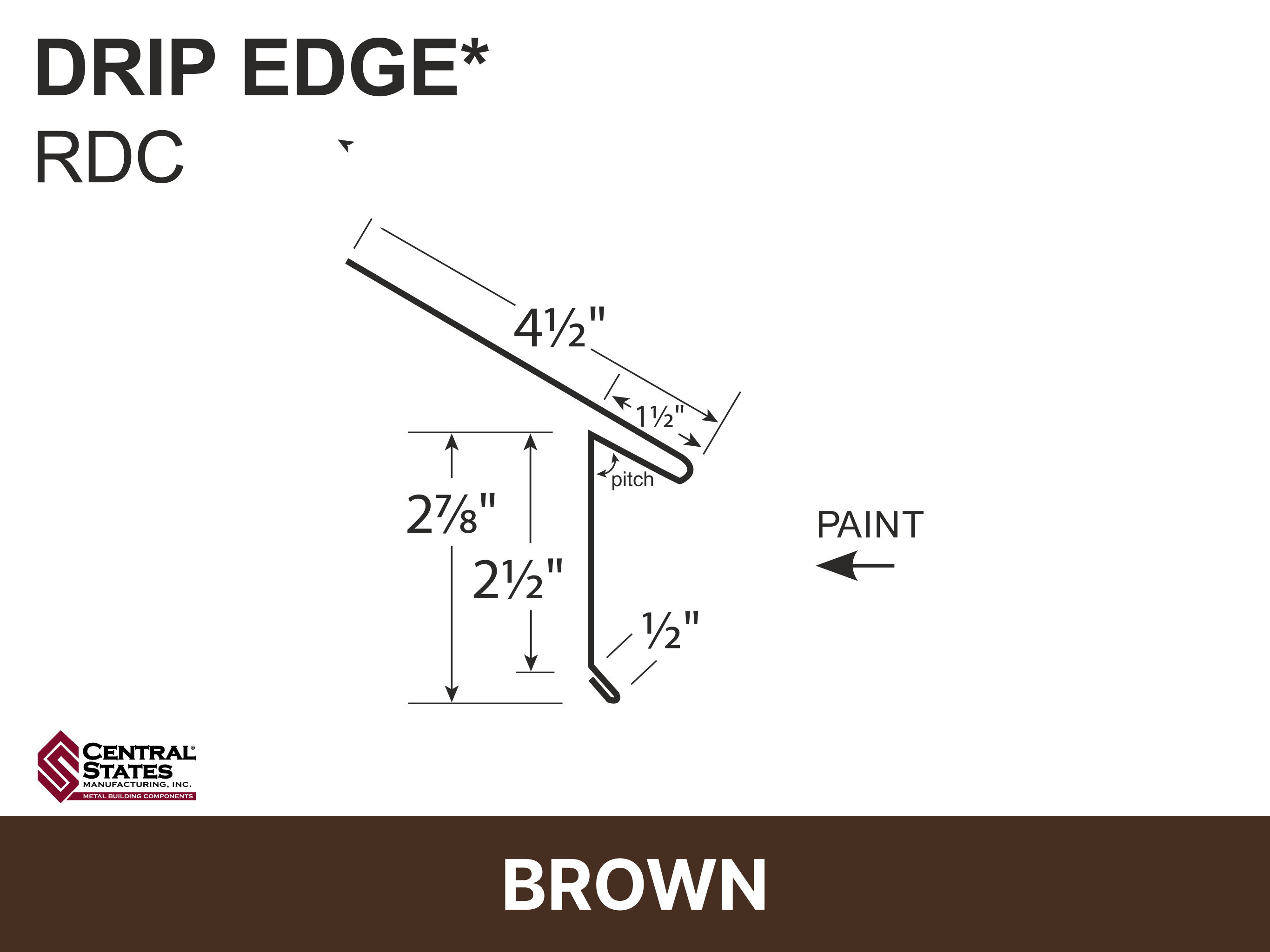 H-Loc™ Drip Edge