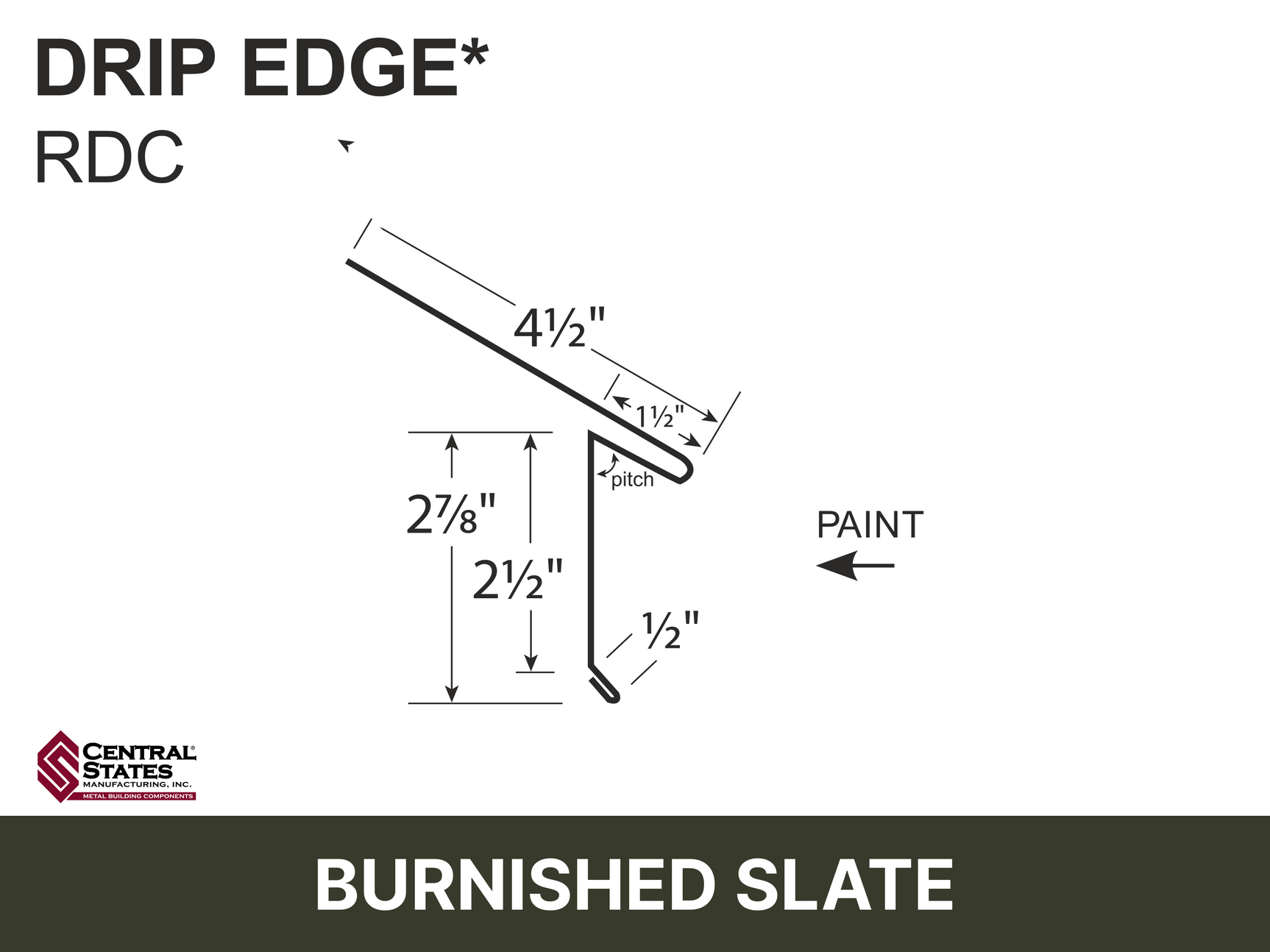 H-Loc™ Drip Edge