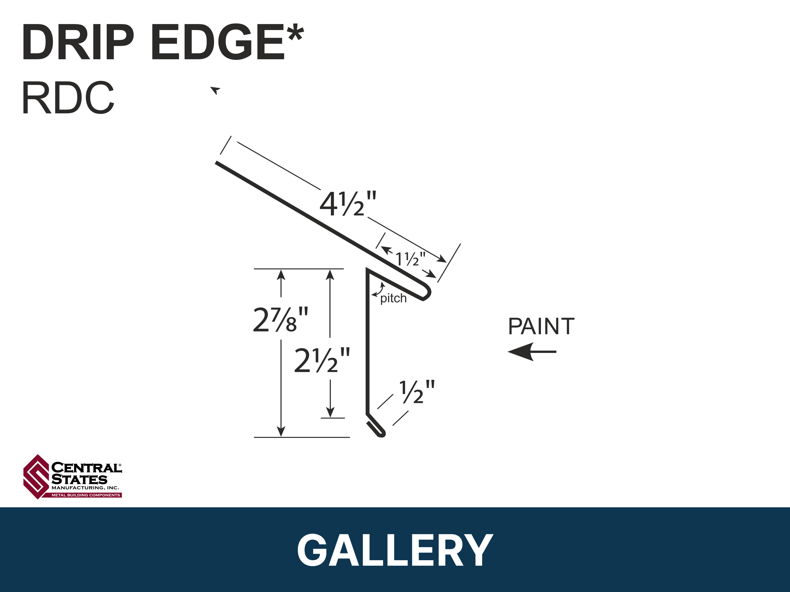 H-Loc™ Drip Edge