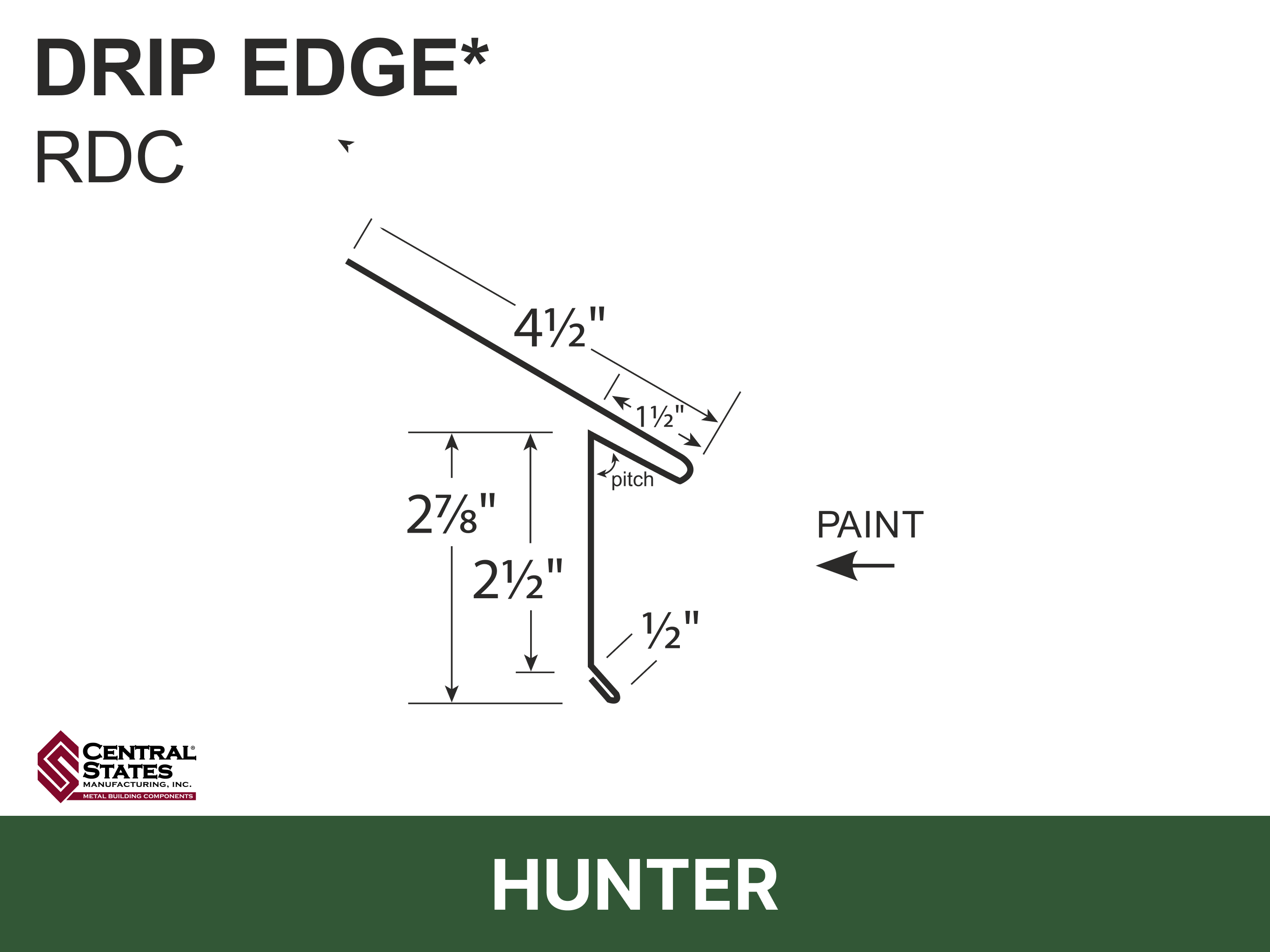 H-Loc™ Drip Edge
