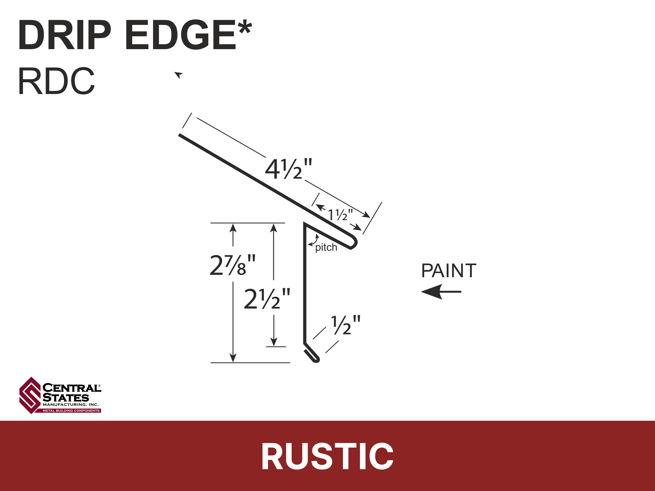 H-Loc™ Drip Edge