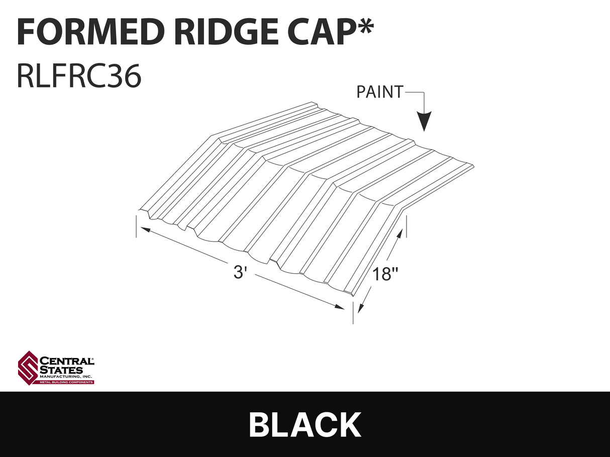 R-Loc™ Formed Ridge Cap
