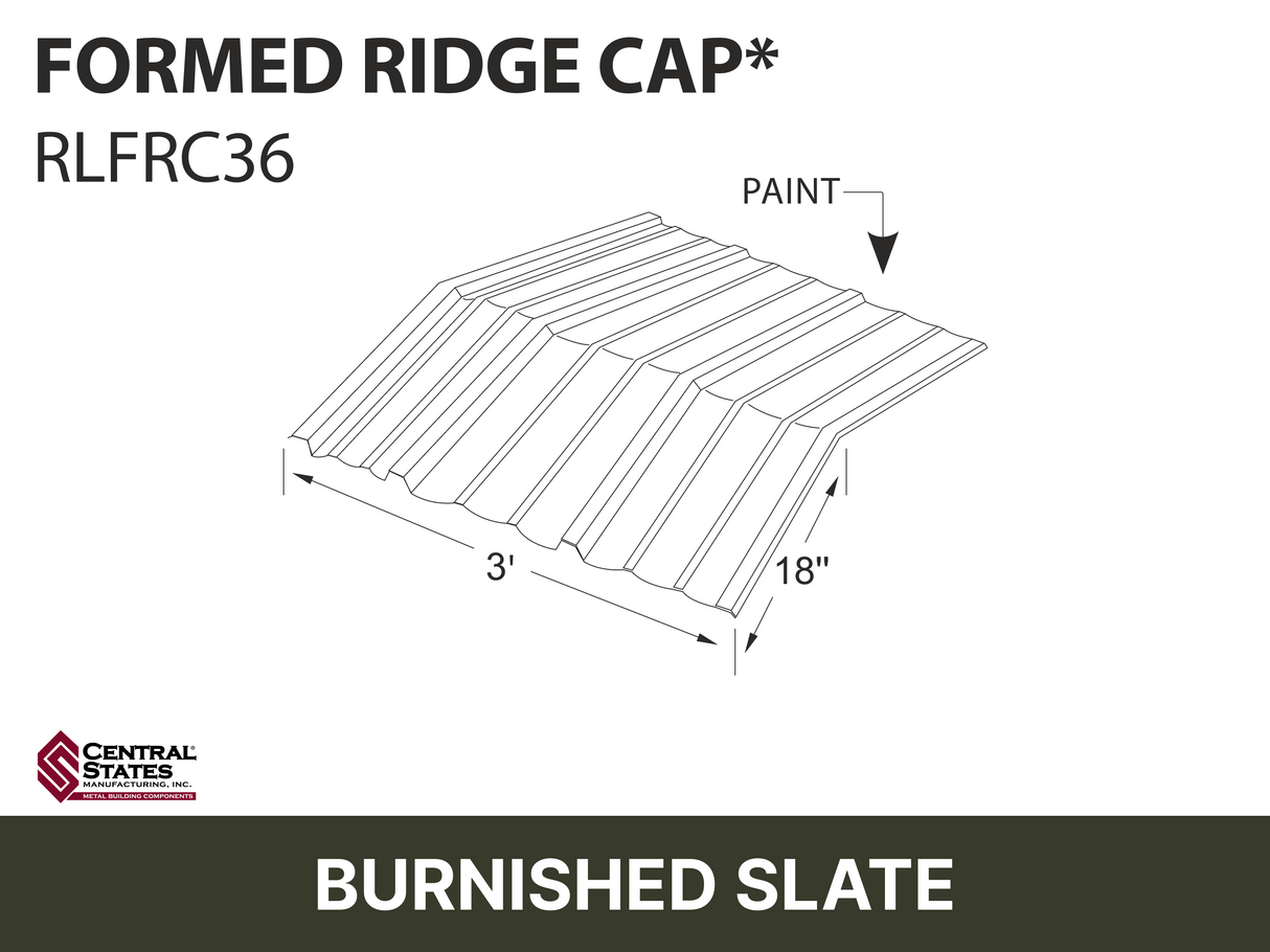 R-Loc™ Formed Ridge Cap