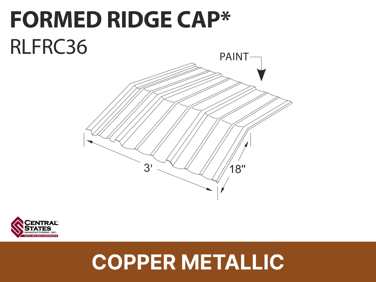 R-Loc™ Formed Ridge Cap