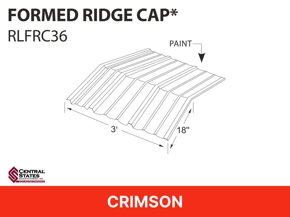 R-Loc™ Formed Ridge Cap
