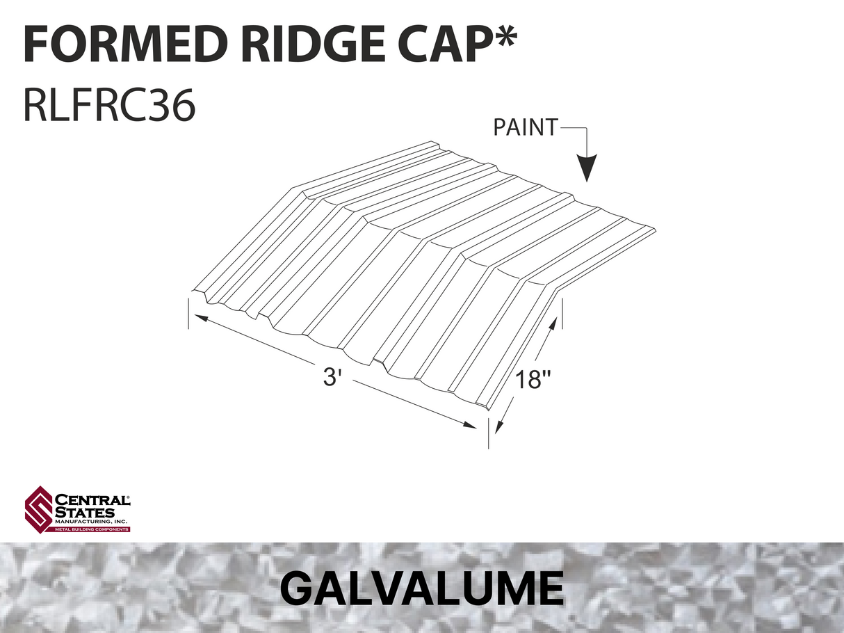 R-Loc™ Formed Ridge Cap