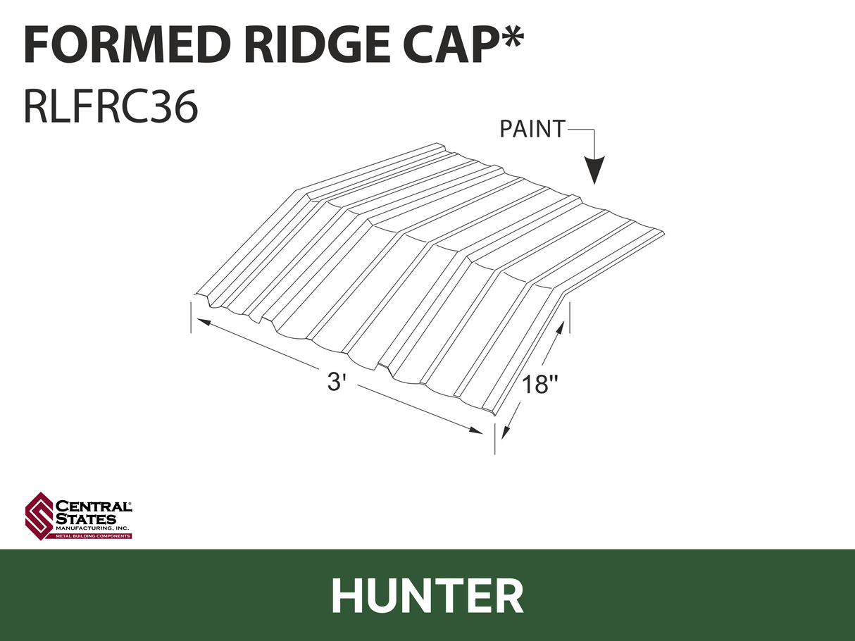 R-Loc™ Formed Ridge Cap