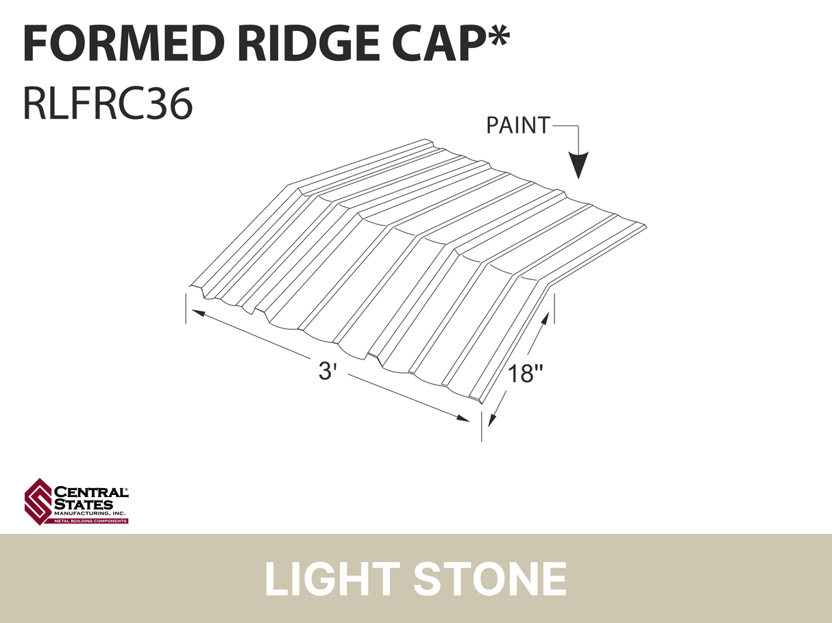 R-Loc™ Formed Ridge Cap