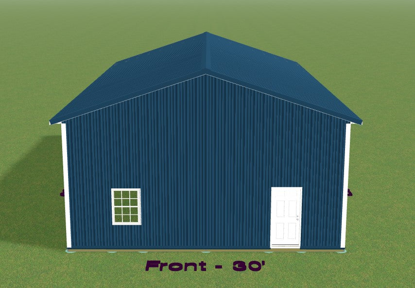 Pole Building Kit - 30x50x14