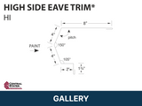 R-Loc™ High Side Eave Trim