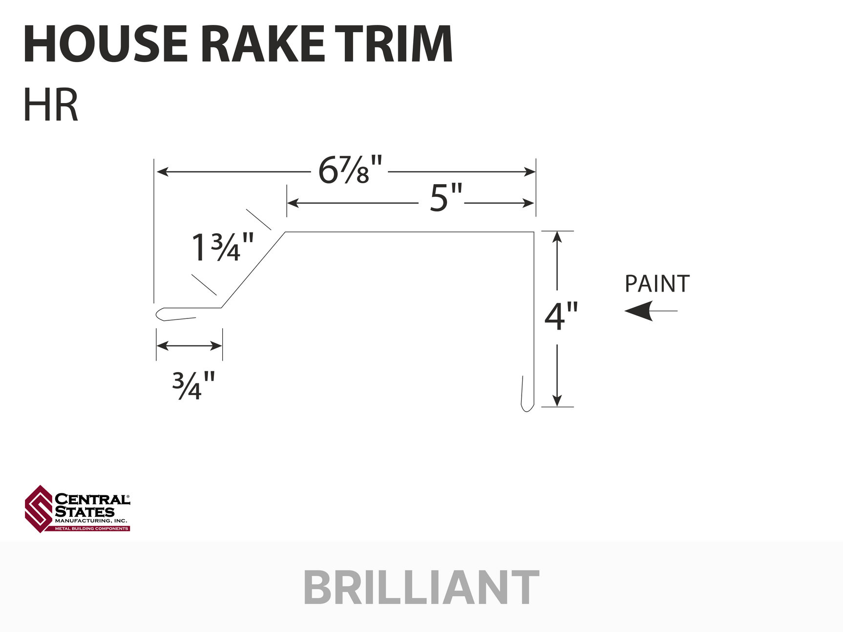 R-Loc™ House Rake Trim