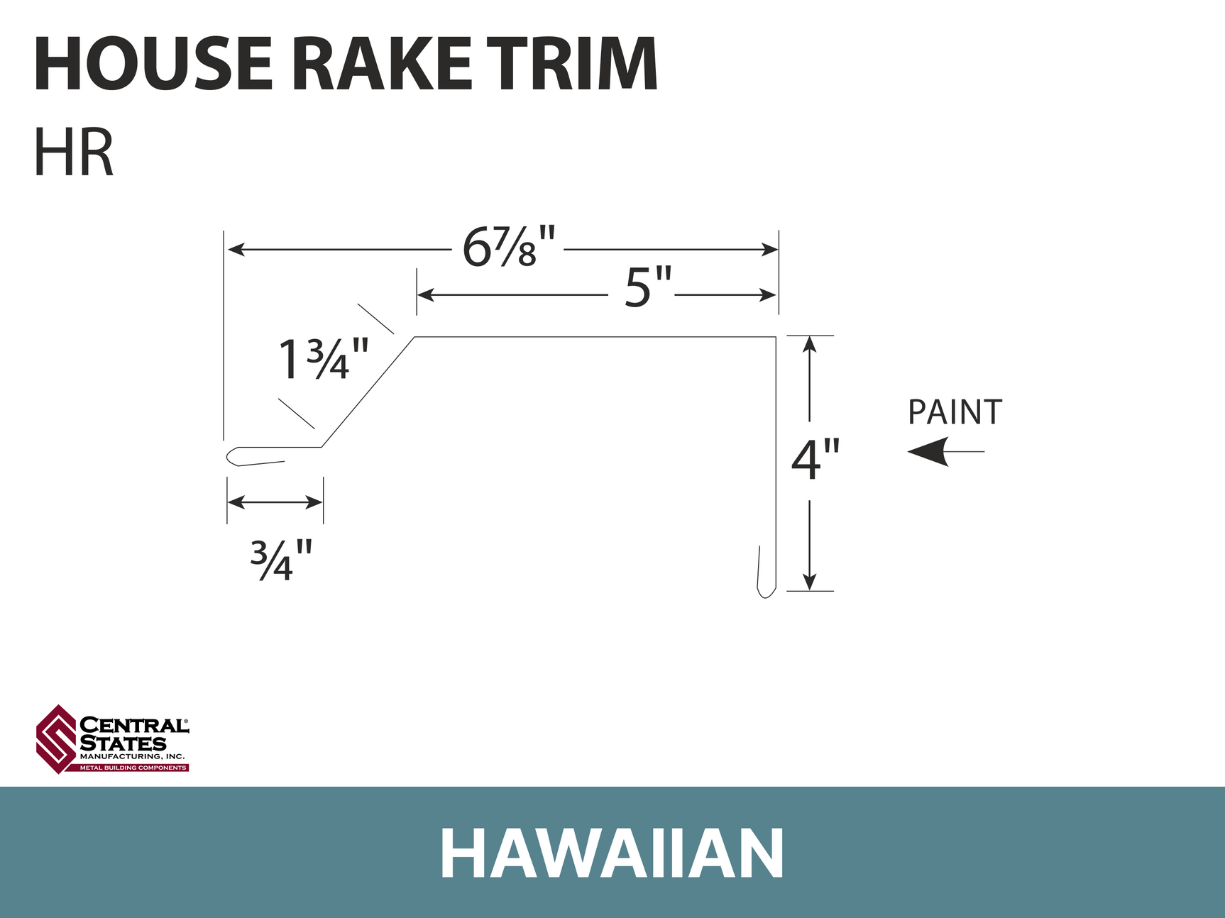 R-Loc™ House Rake Trim