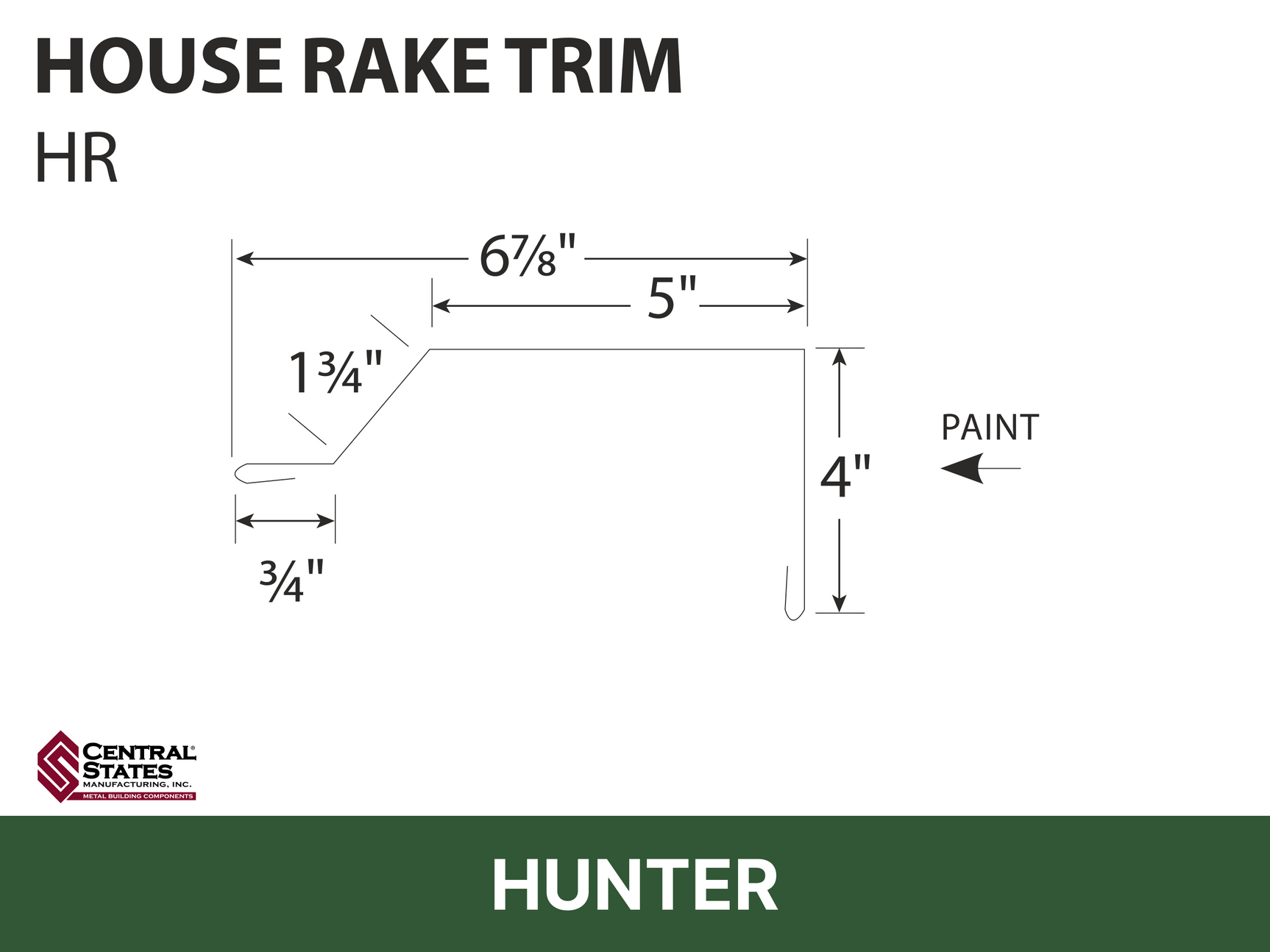 R-Loc™ House Rake Trim