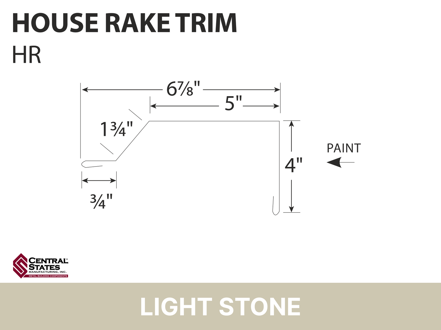 R-Loc™ House Rake Trim
