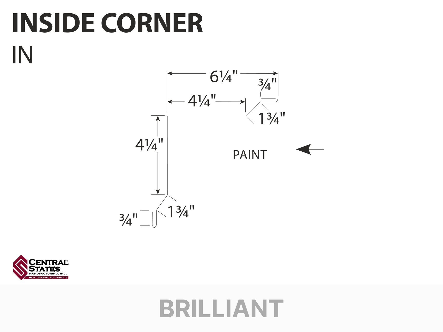 R-Loc™ Inside Corner