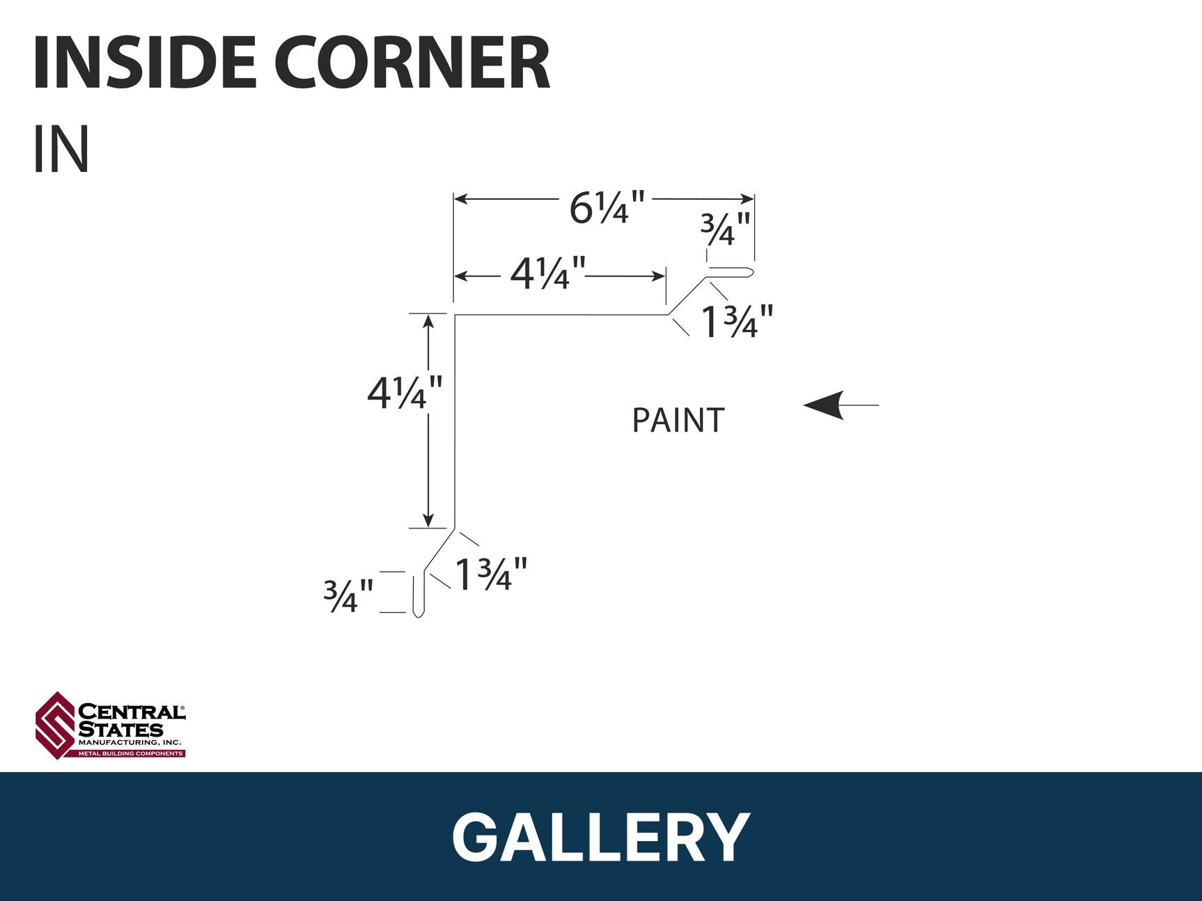 R-Loc™ Inside Corner
