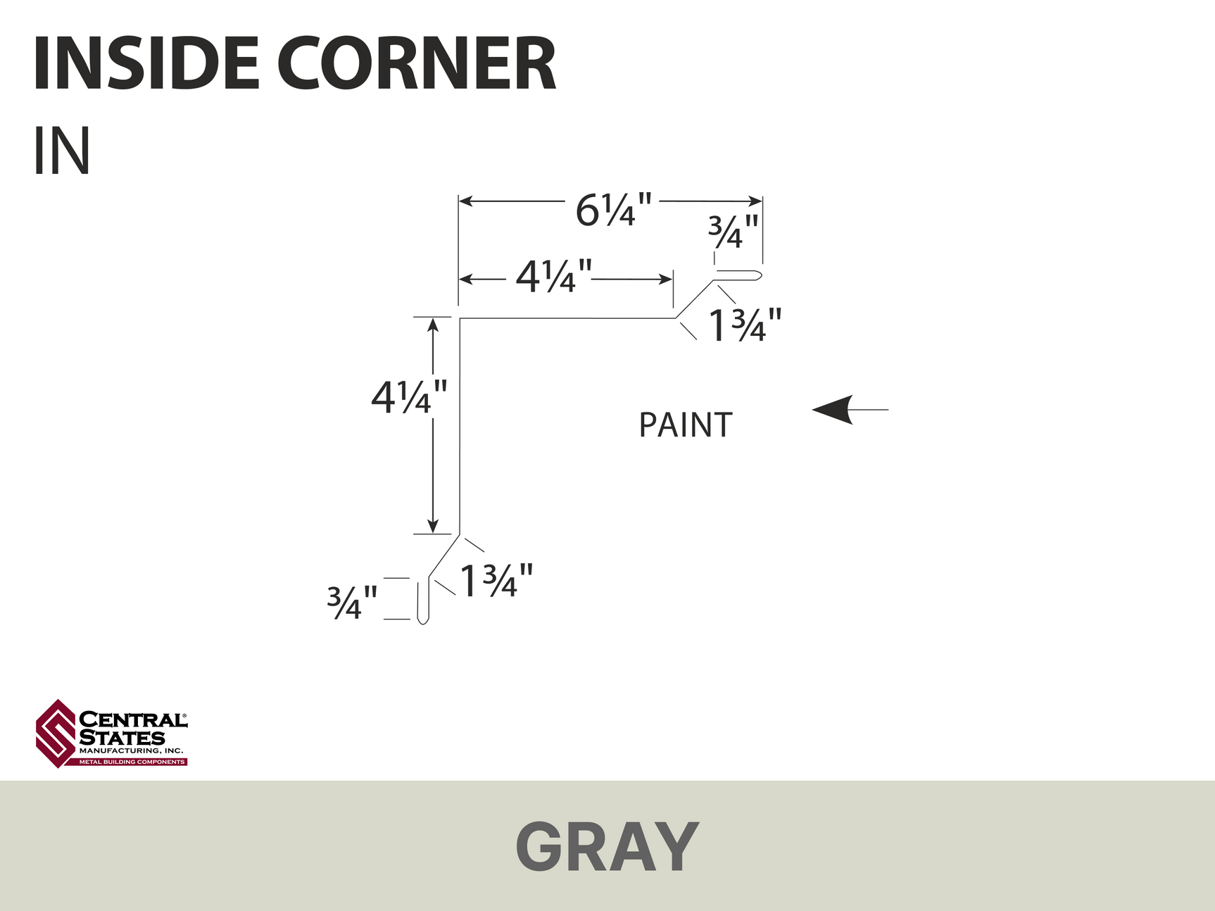 R-Loc™ Inside Corner