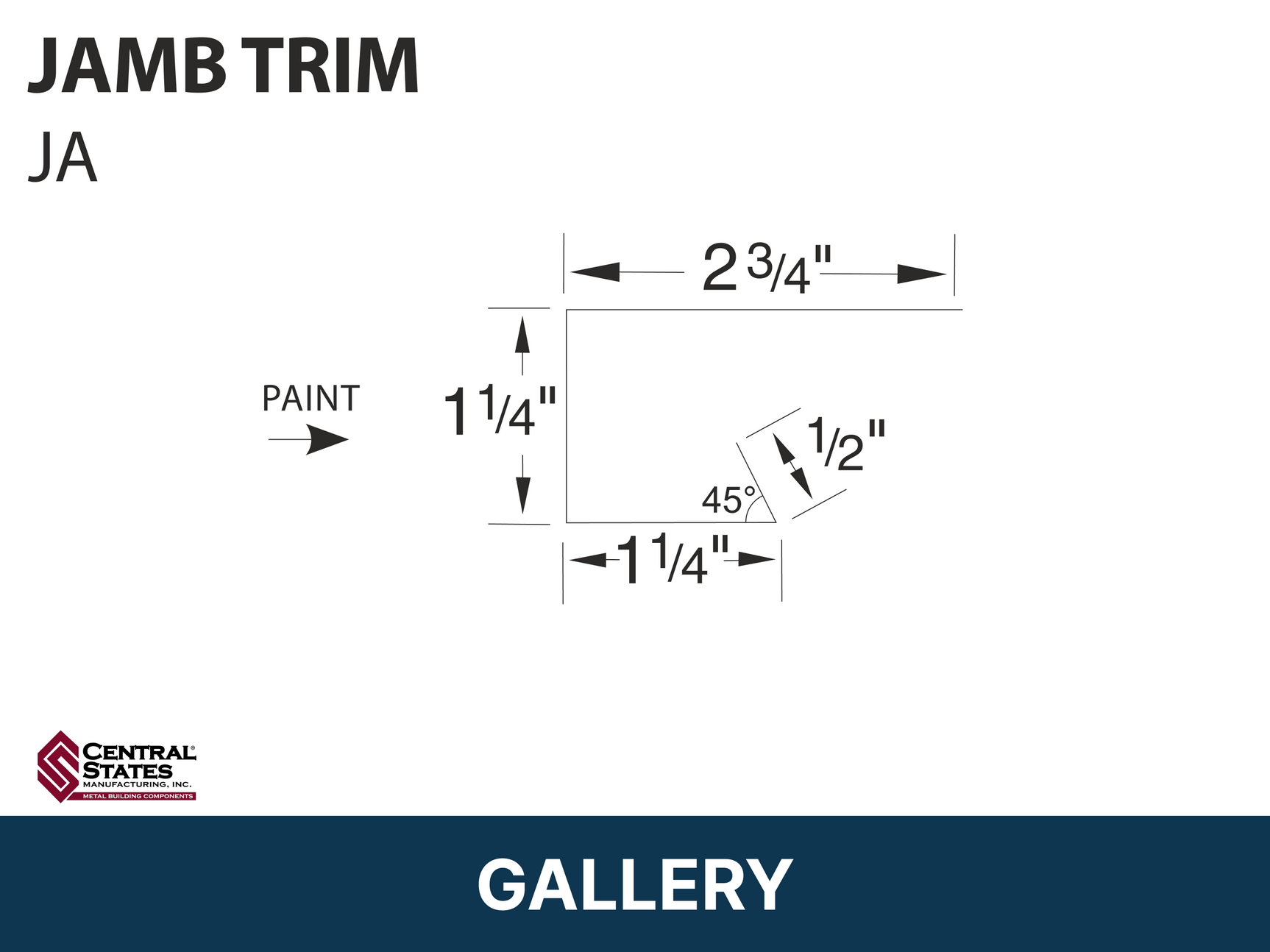 R-Loc™ Jamb Trim