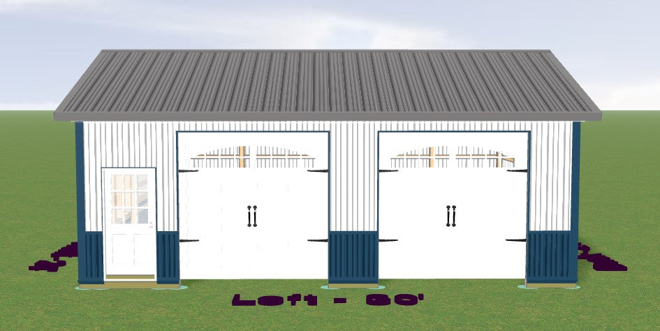 Pole Building Kit - 24x30x10