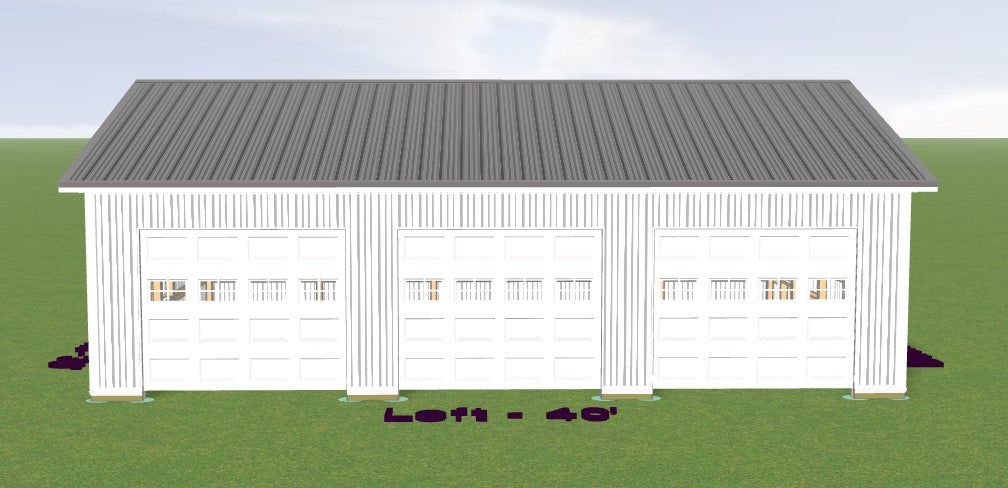 Pole Building Kit - 30x40x10