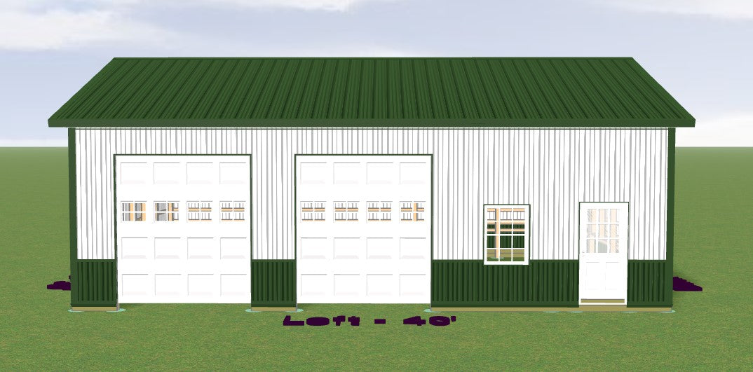 Pole Building Kit - 30x40x12