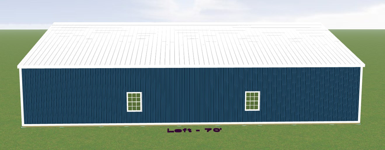 Pole Building Kit - 50x70x12