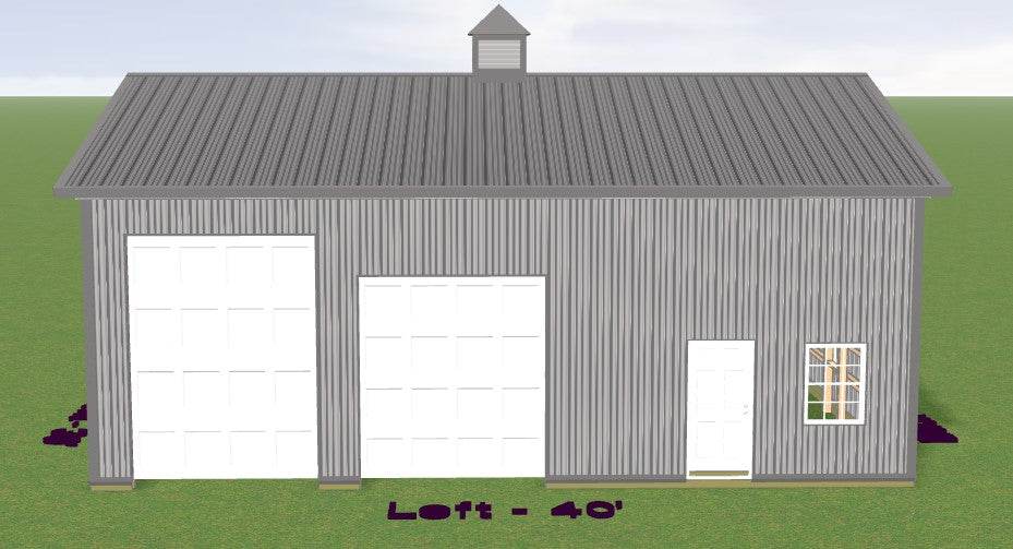 Pole Building Kit - 30x40x14