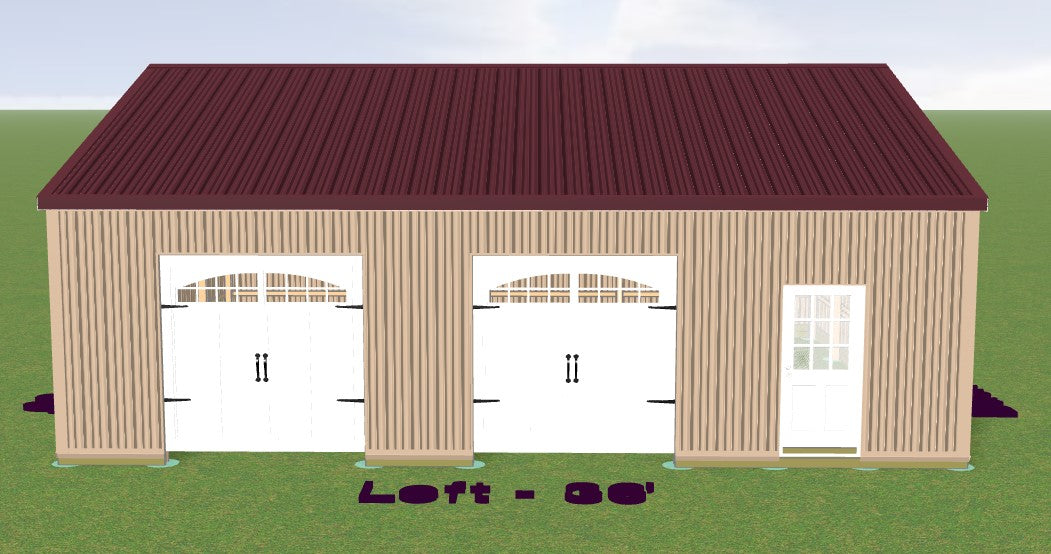 Pole Building Kit - 30x36x10