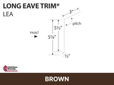 R-Loc™ Long Eave Trim