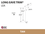 R-Loc™ Long Eave Trim